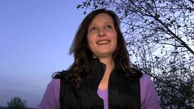 PublicAgent Evelyn strips off outside and fucked on wasteland