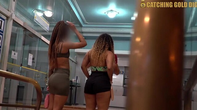 Two sexy Brazilians want his dick after they see his bank balance