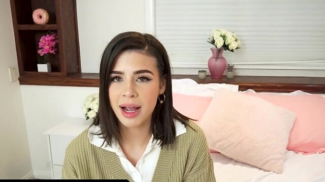 When Step Daughter Kylie Starts To Have Sexual Urges, She Seeks Out Help From Her Stepdad, Mike