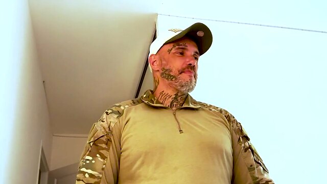 Soldier Back From Mission Licks And Puts 4 Fingers In His Girlfriend's Open Pussy