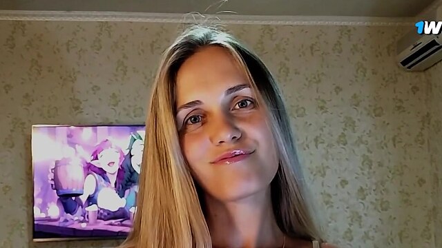 Fucking a tanned doll in her tight pussy