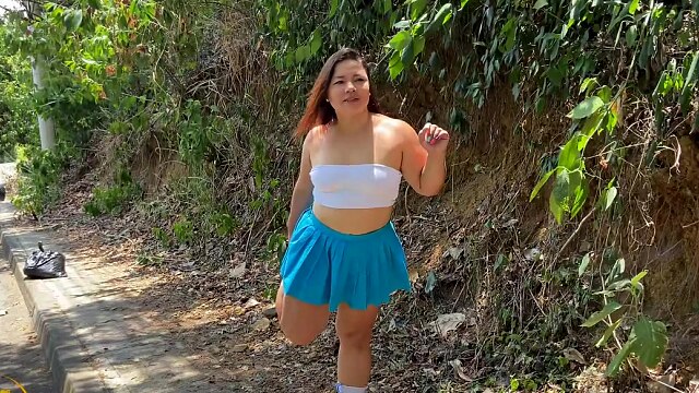 I Find My Sister-In-Law Exercising and I Fuck Her in the Car